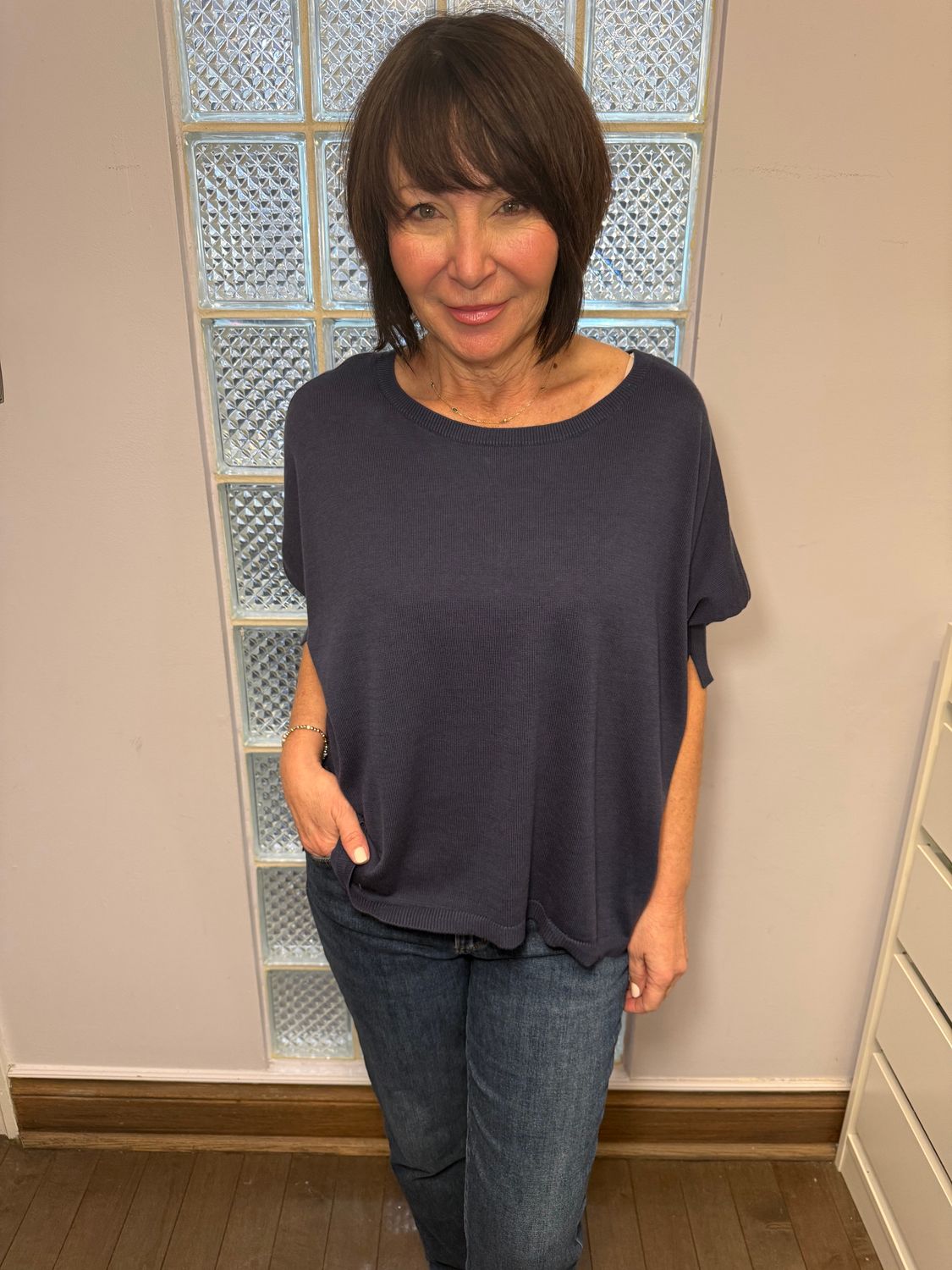 Repeat Pullover 400961 S26, Color: Amethyst, Size: XS