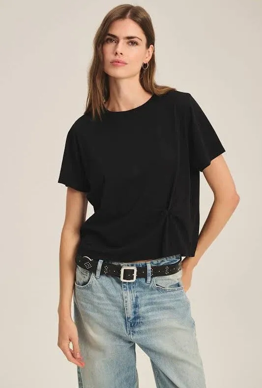 Velvet Top RHOU07 S26, Color: Black, Size: XS