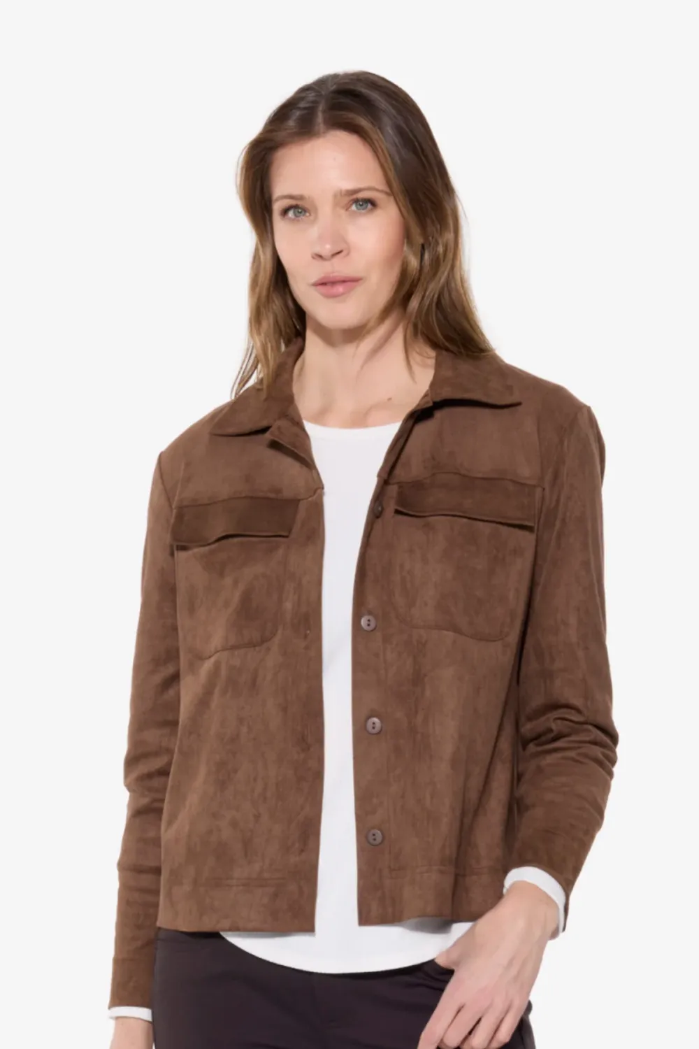 Brenda Beddome Cropped Shirt Jacket 910 F26