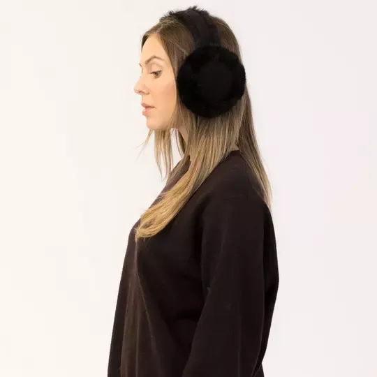 Lyla + Luxe Classic Fuzzy Earmuff Luxeearmuff F26