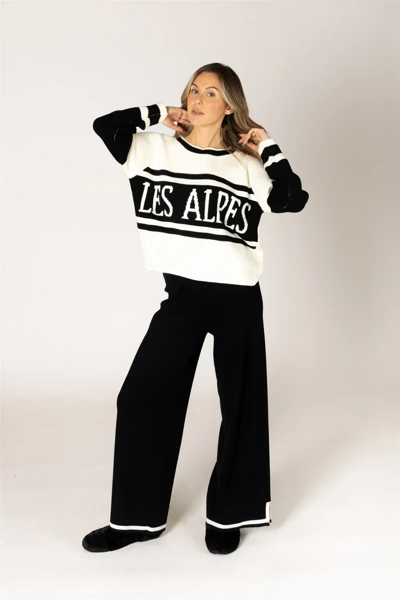 Lyla + Luxe Les Alpes Ski Sweater BENNY F26