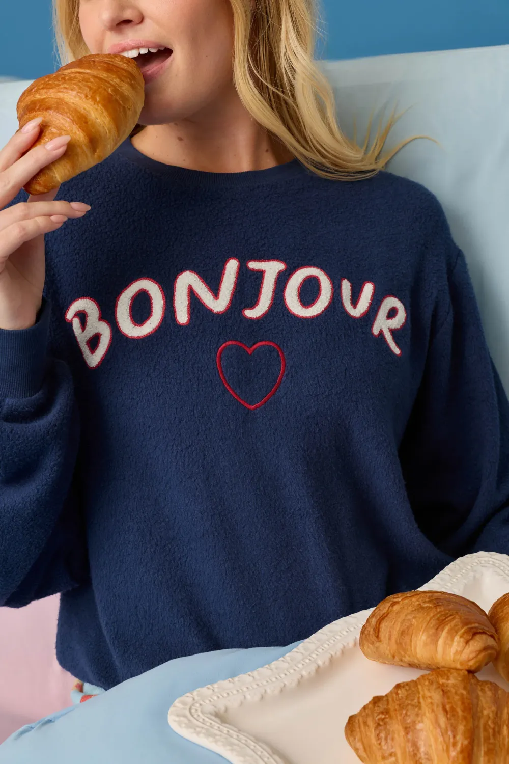 Pj Salvage Bonjour Babe Long Sleeve RZBOLS F26