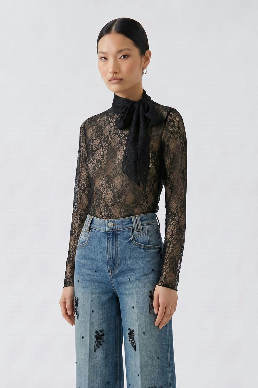 Oui Shirt 99907 F26, Color: Scarab, Size: 34