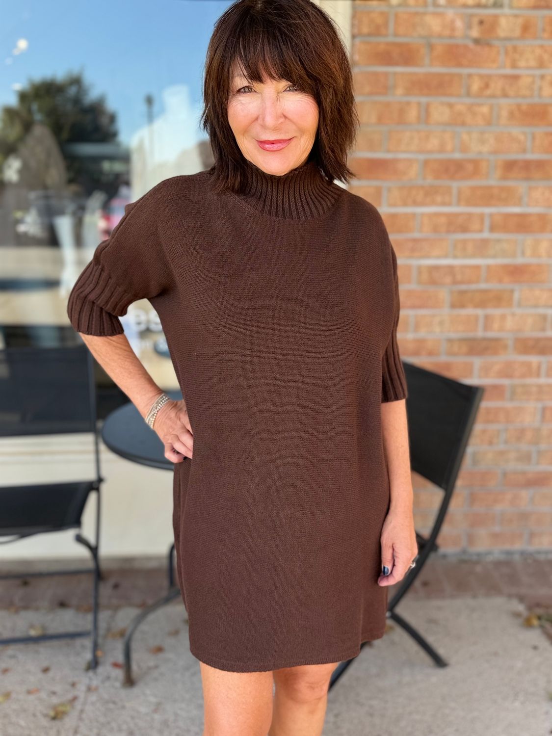Pistache Knit Dress B-24877 F26