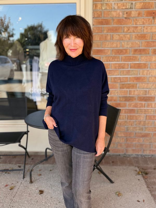 Pistache Oversized Turtleneck B-24159 F26
