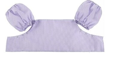Purple Seersucker Puddle Jumper Cover