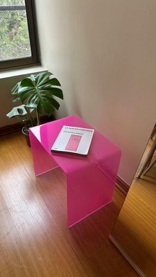 PINK COFFEE TABLE