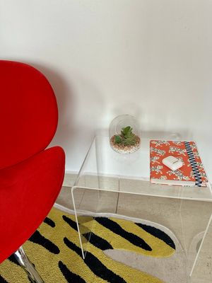 COFFEE TABLE TRANSPARENTE