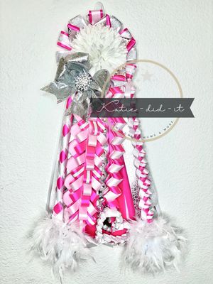 PREMADE 24 inch (hot pink silver)