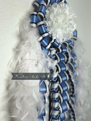 PREMADE 24 inch (navy and columbia blue)