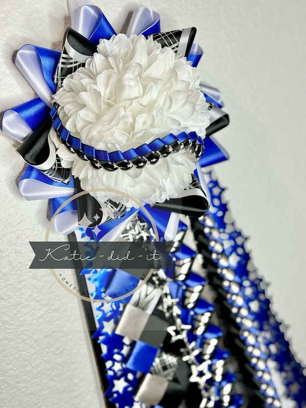 PREMADE 30 inch (star theme royal &amp; black)