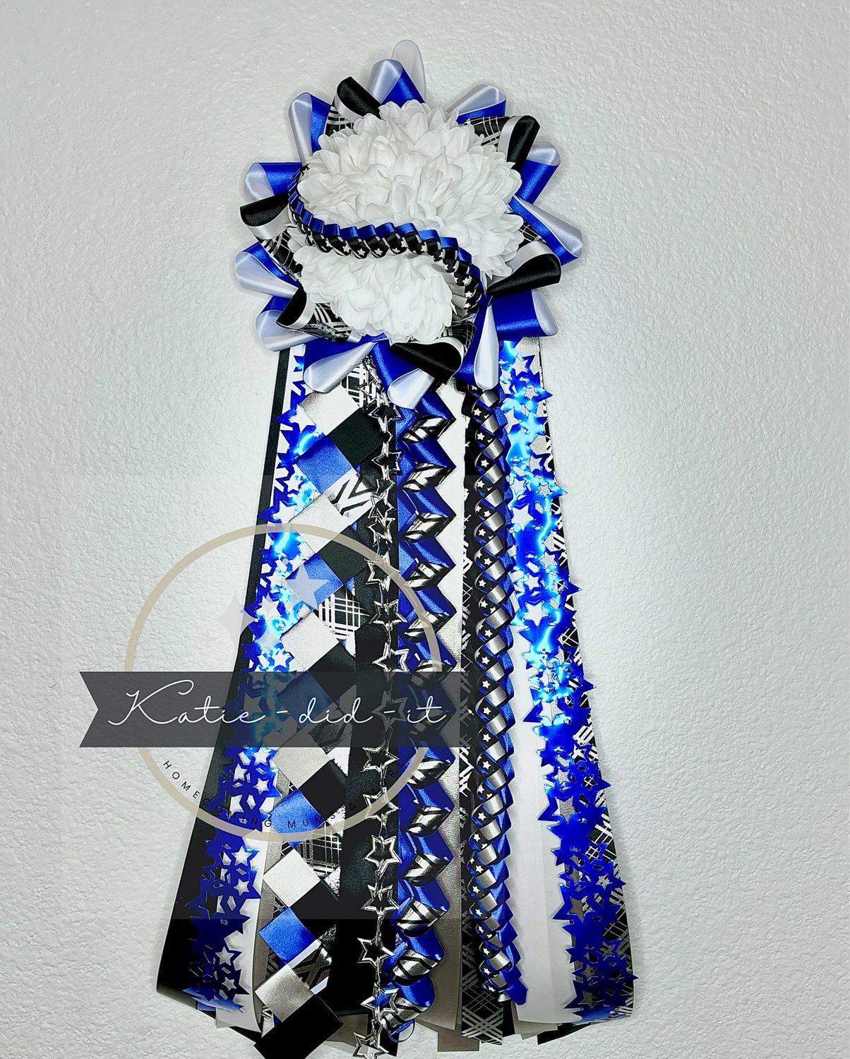 PREMADE 30 inch (star theme royal &amp; black)