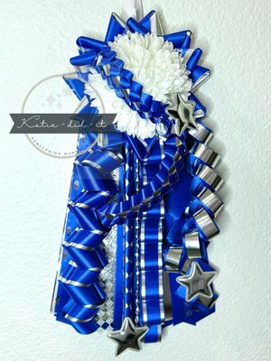 PREMADE 18 inch (blue matte silver)