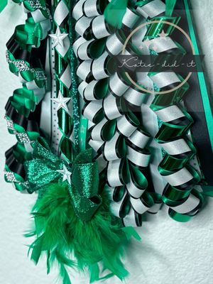 PREMADE 18 inch (green blk star)