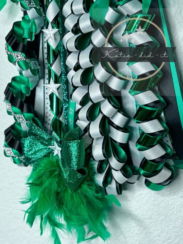 PREMADE 18 inch (green blk star)