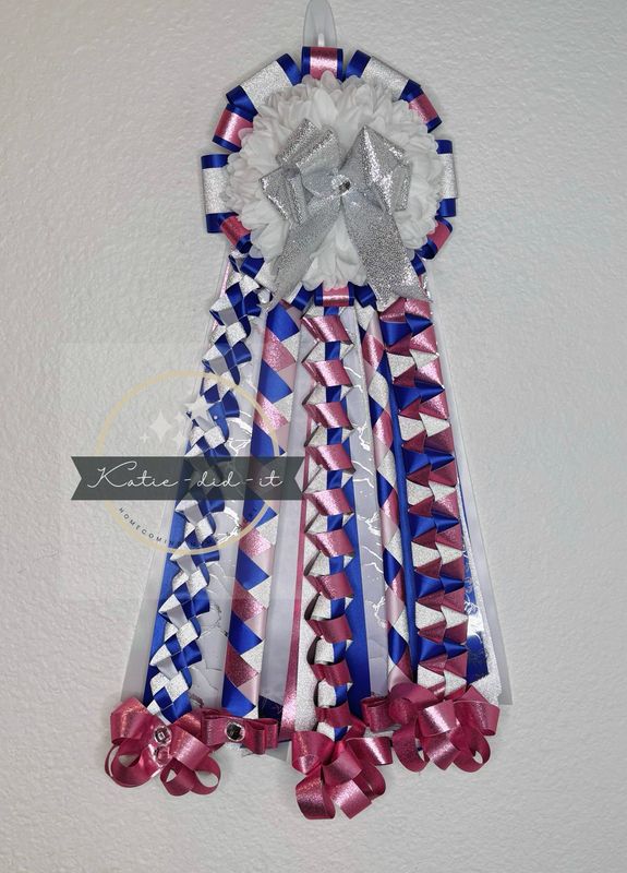 PREMADE 24INCH pink and blue