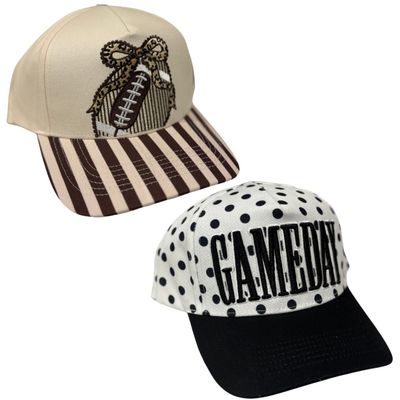 HAT - TAN AND BROWN LEAPARD FOOTBALL