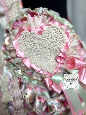 24 INCH VINTAGE CREATIVE ON RUFFLE SASH
