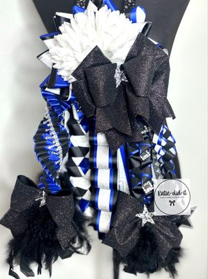 18 Inch BLUE BLACK SILVER CLASSIC