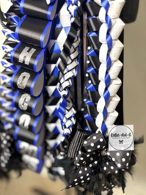 24 Inch BLUE BLACK SILVER CLASSIC