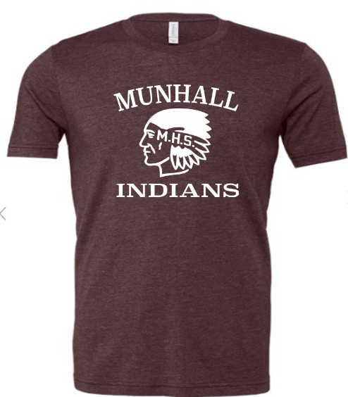 Munhall High School Indians - T-shirt, Long Sleeve, Hoodie and Crewneck Sweatshirt
