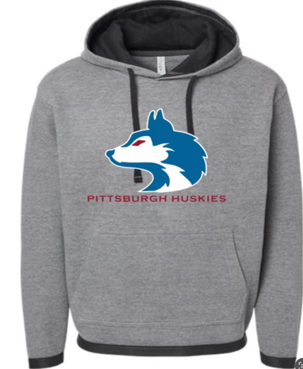 Pittsburgh Huskies Adult Fleece Pullover Hoodie - 6996