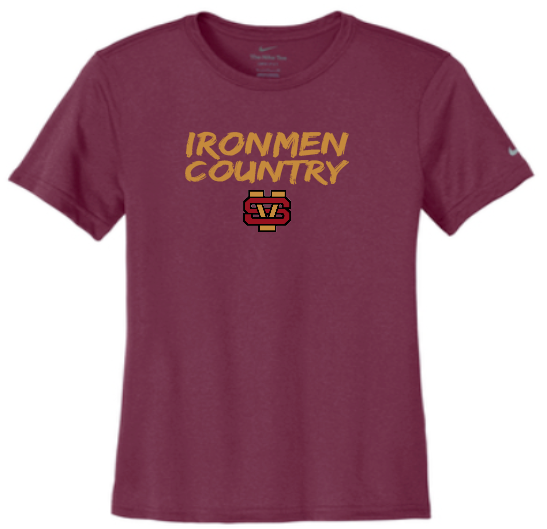 Ladies Nike Swoosh Sleeve rLegend Ironmen T-Shirt