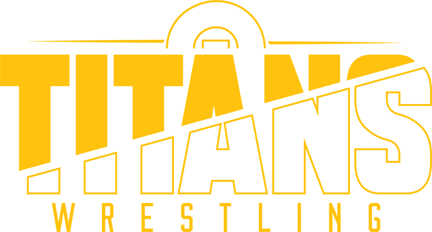 Titans Wrestling Fundraiser - Titans Two-Tone Wrestling Shirt