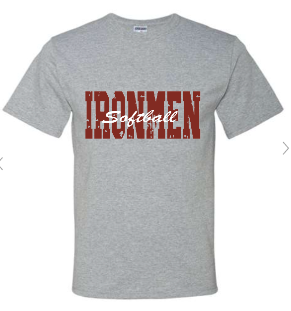 Distressed Script Steel Valley Ironmen Shirt  Youth and Adult (T-Shirt, Long Sleeve T-Shirt, Hoodie, and Crewneck Options)