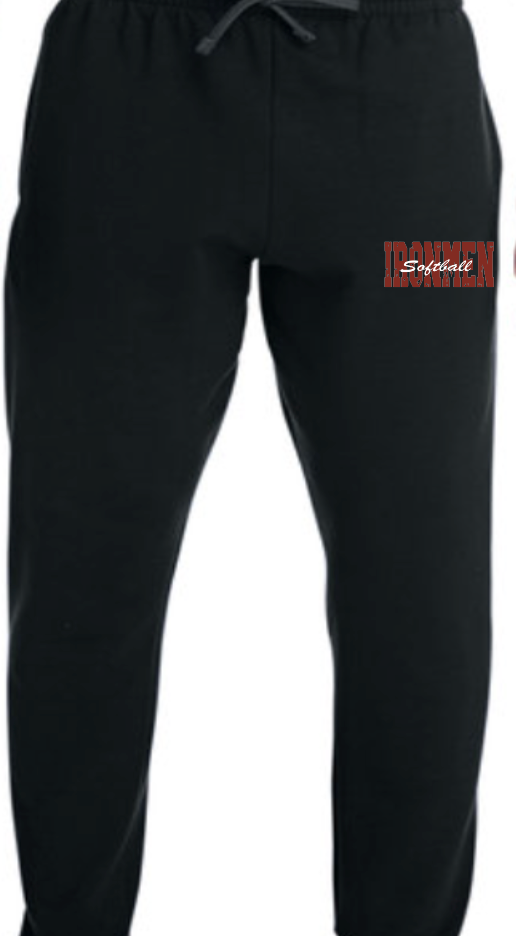 Ironmen Softball Open Bottom Sweat Pants