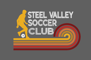 1970&#39;s Retro Steel Valley Soccer Club Logo