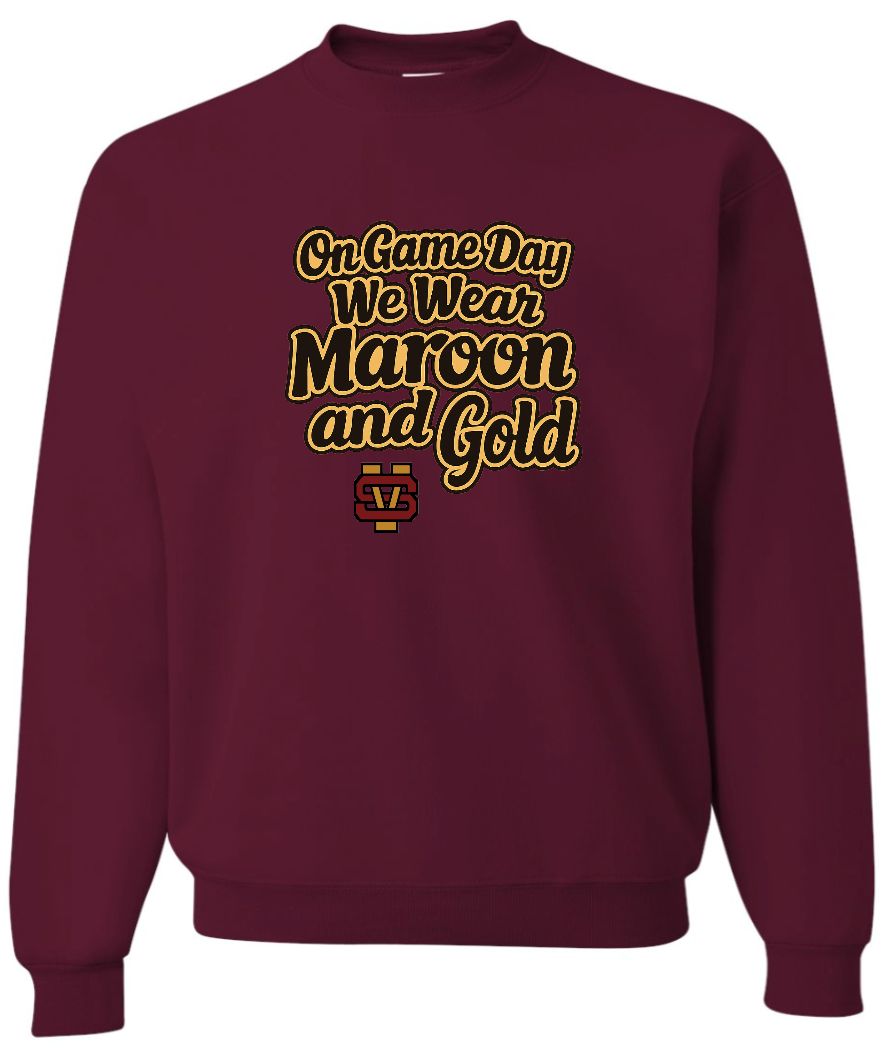 HS Girls&#39; Soccer On Game Day Shirts (Glitter Option)