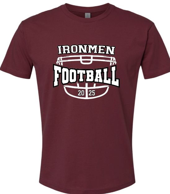 2025 Ironmen Football Mask (T-shirts, Hoodies/Sweatshirt)
