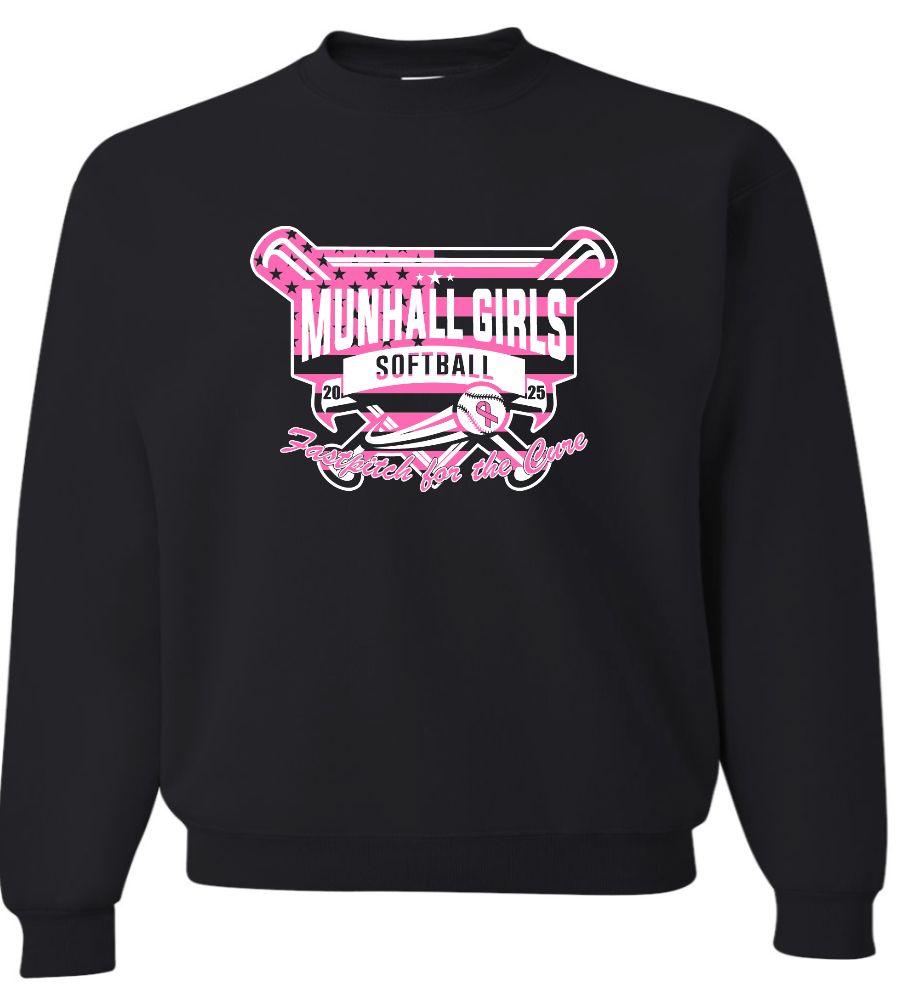 2025 Fast Pitch for the Cure Crewneck Sweatshirt