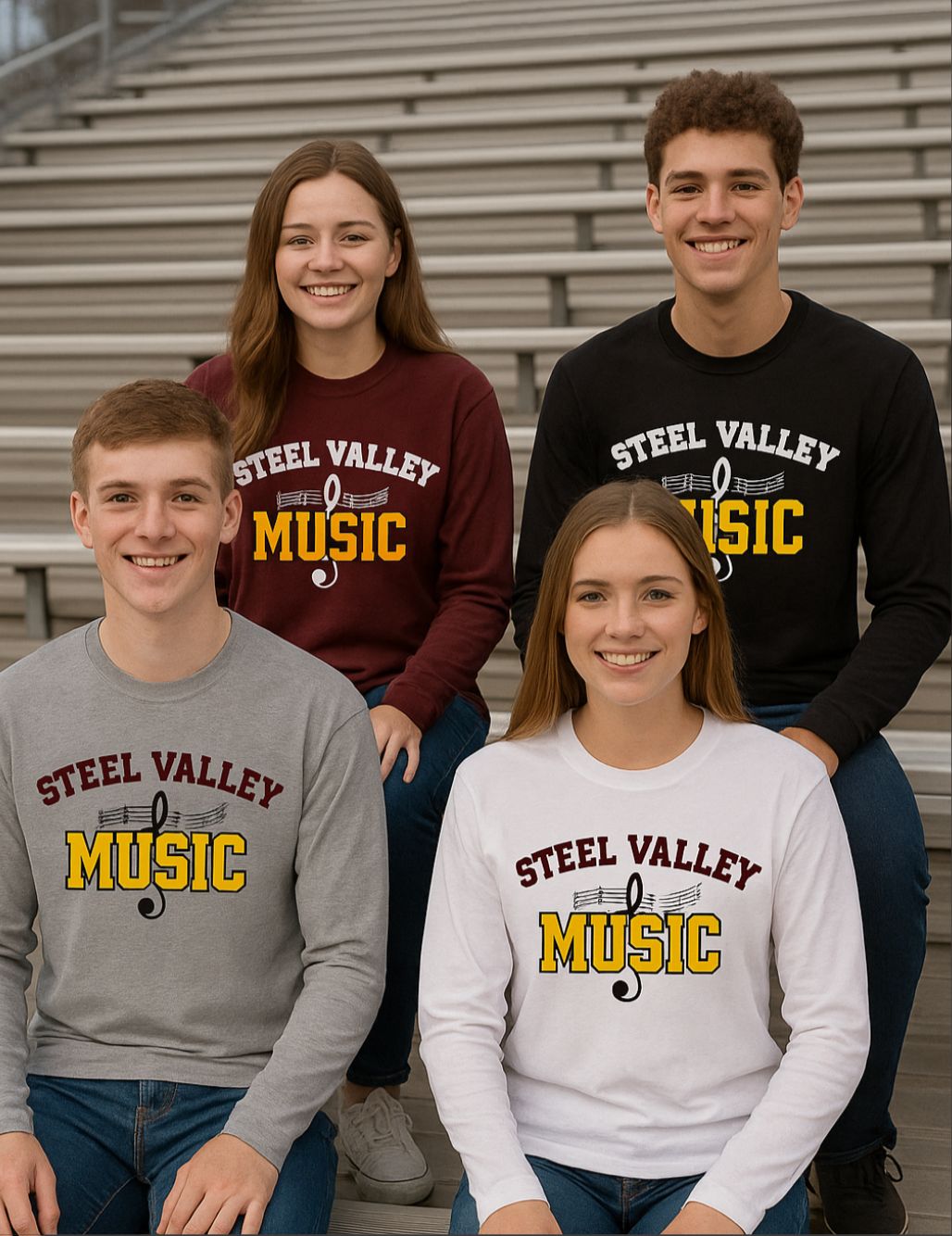 Steel Valley Music Long Sleeve T-Shirt