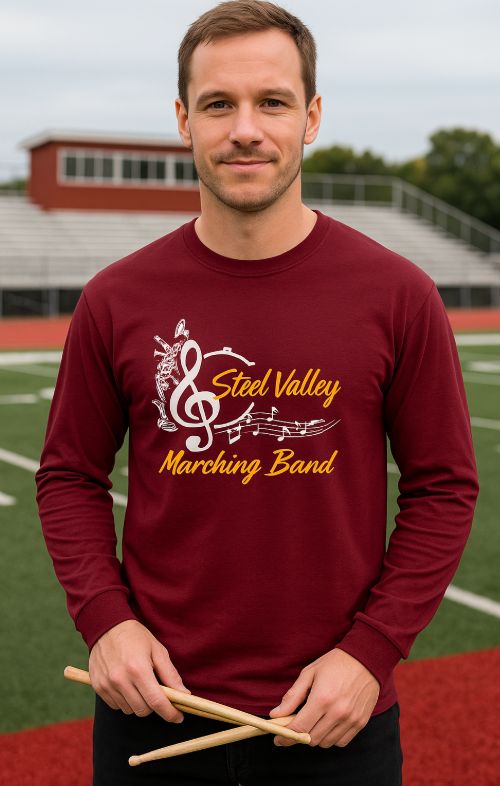 Steel Valley Marching Band Long Sleeve T-Shirt