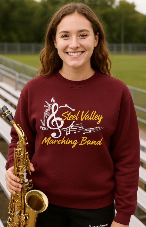 Steel Valley Marching Band Crewneck Sweatshirt
