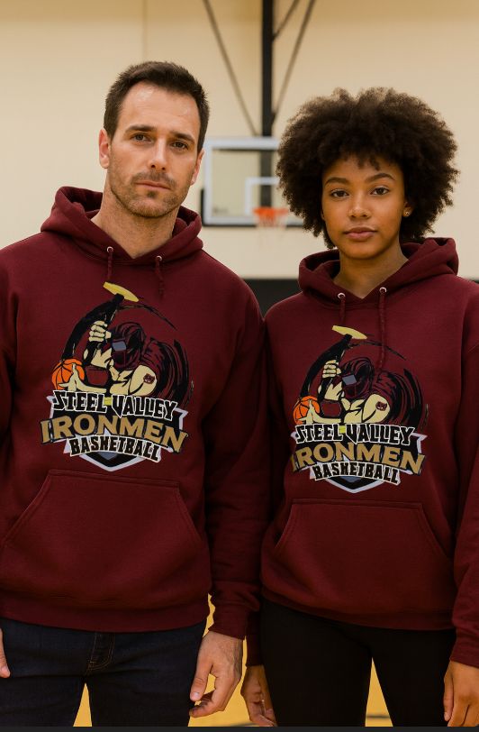 Steel Valley Basketball Sledge Hammer - Hoodies