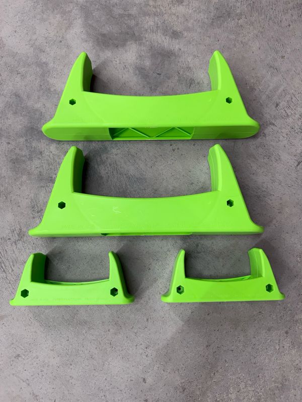 PATH PRO® Wheel Guards - Welder Set - covers 4 wheels -Includes (2) 5" x 2" &amp; (2) 10" x 2" guards