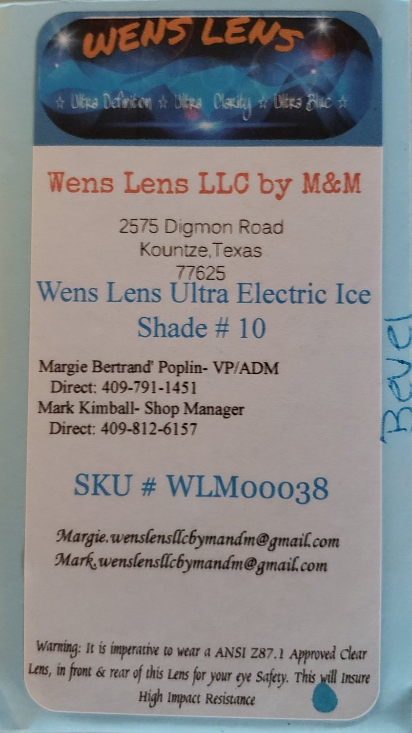 Wens Lens Ultra Electric Ice Shade #10