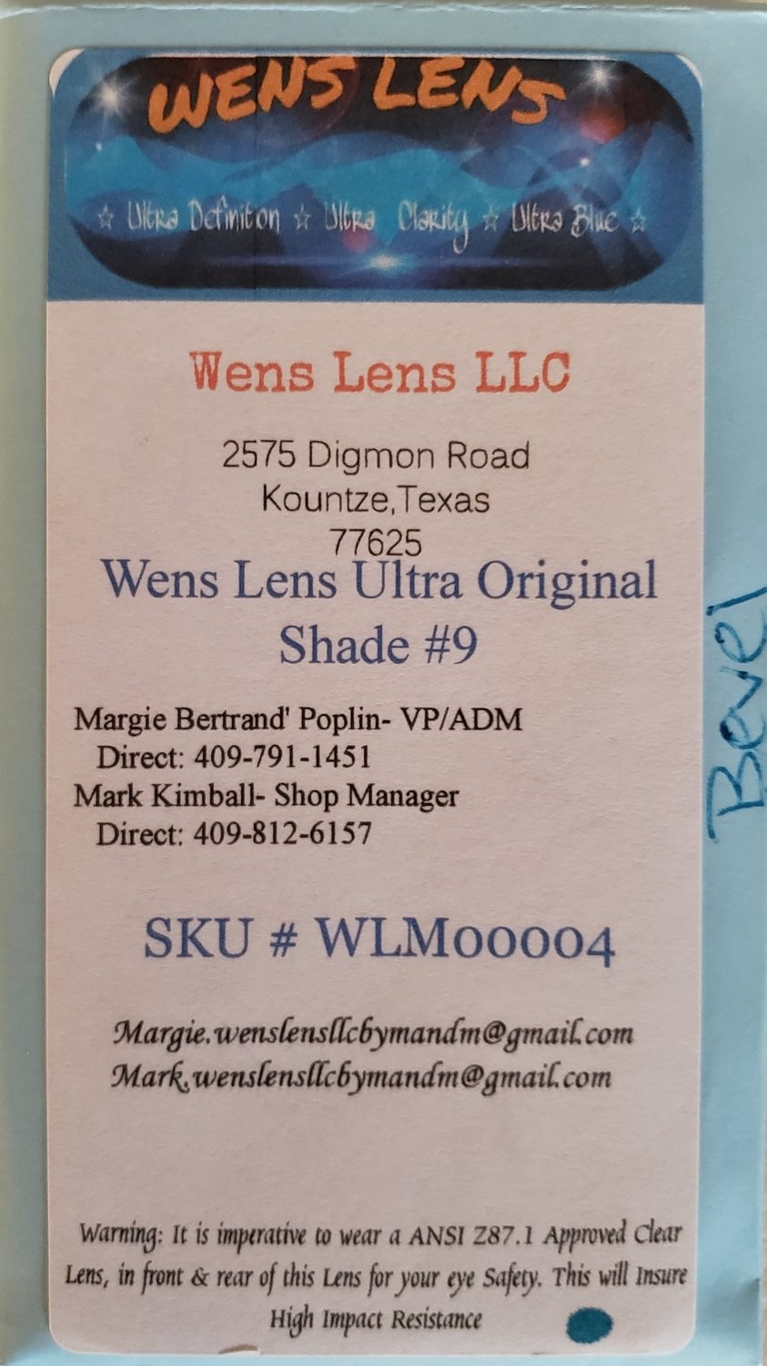 Wens Lens Ultra Original Shade #9