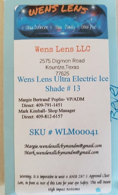 Wens Lens Ultra Electric Ice Shade #13