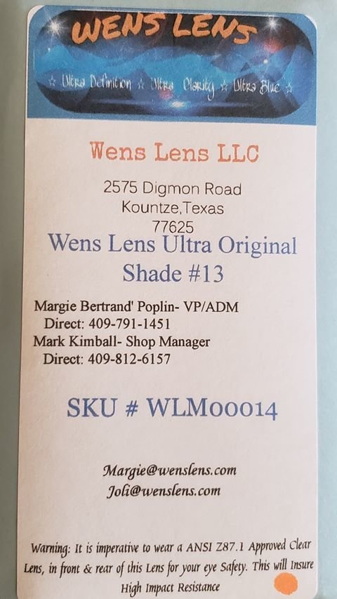 Wens Lens Ultra Original Shade #13