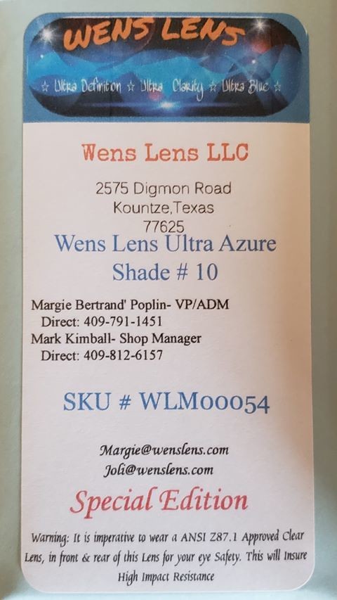 Wens Lens Ultra Azure Shade #10