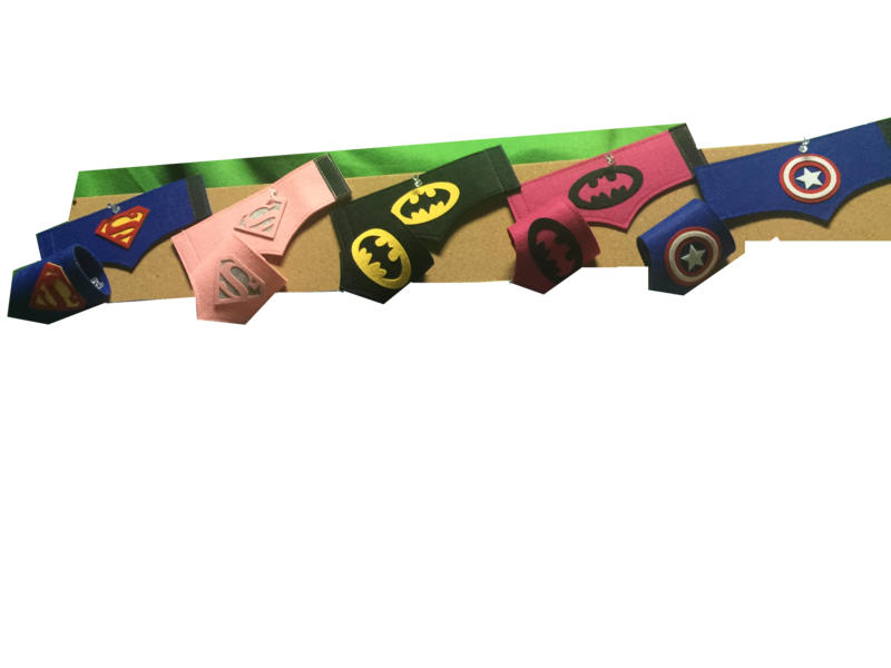 Superhero Gauntlets (single pair)