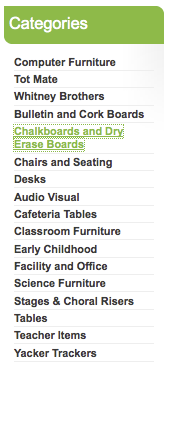 Expandable Accordion Left Navigation