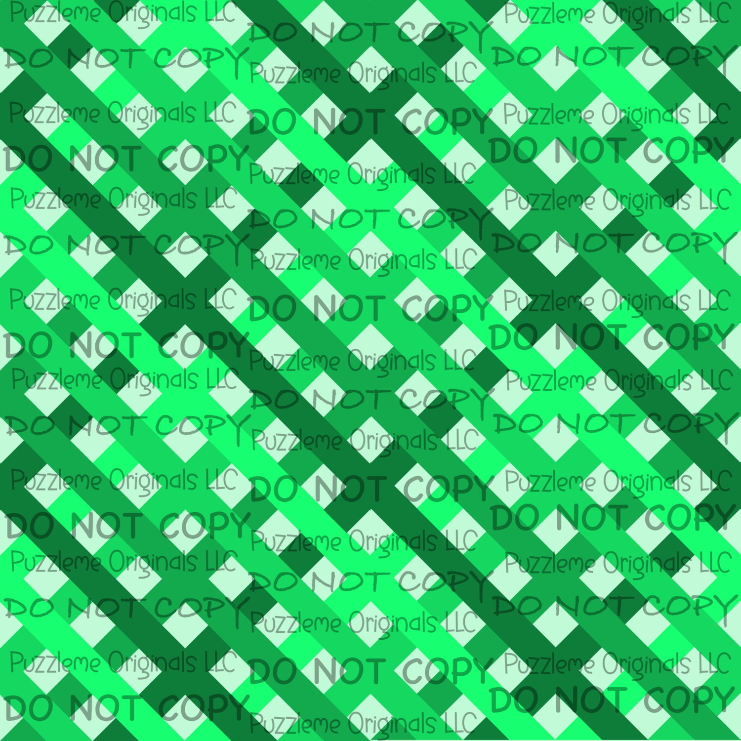 Green Tartan Plaid Small Seamless
