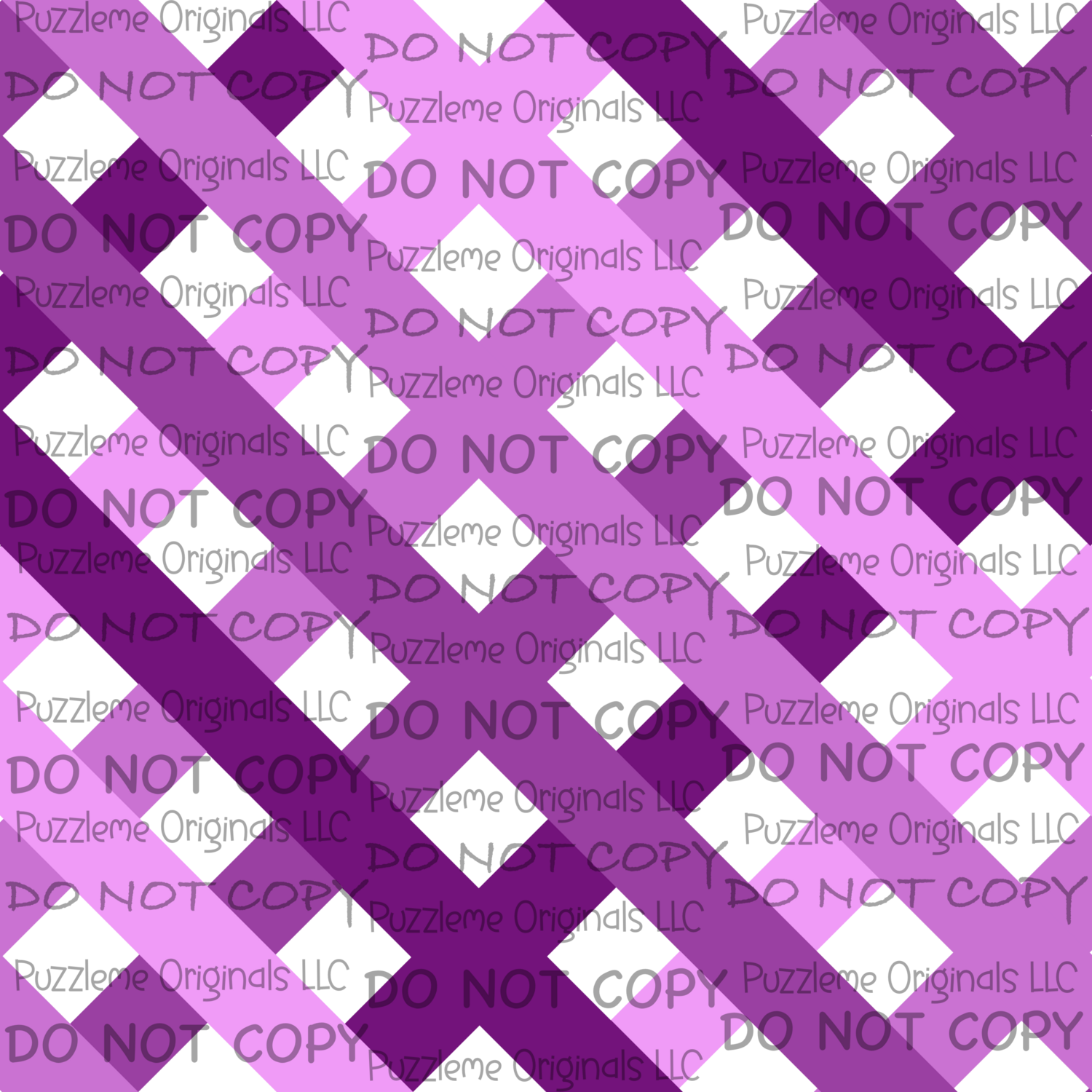 Purple Tartan Transparent Seamless Background