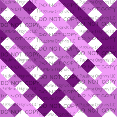 Purple Tartan Plaid Seamless White Background