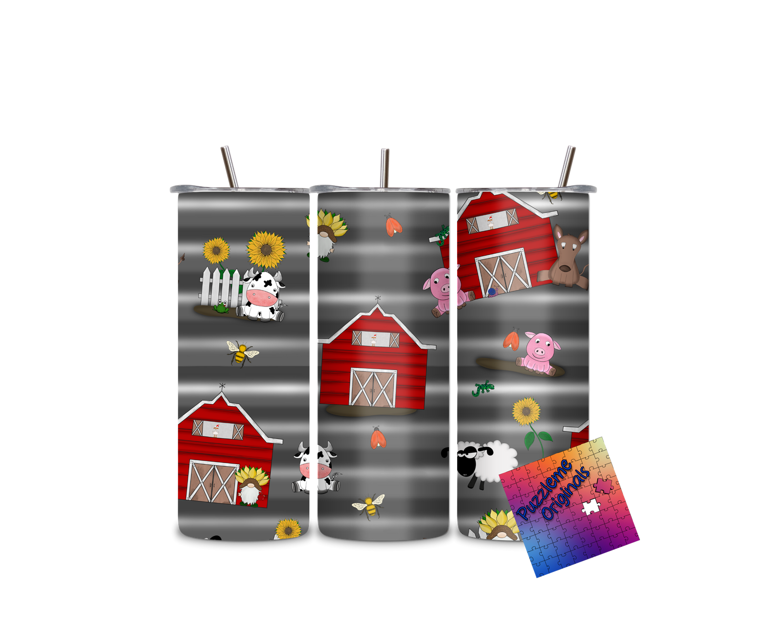 Farm Themed Seamless Large